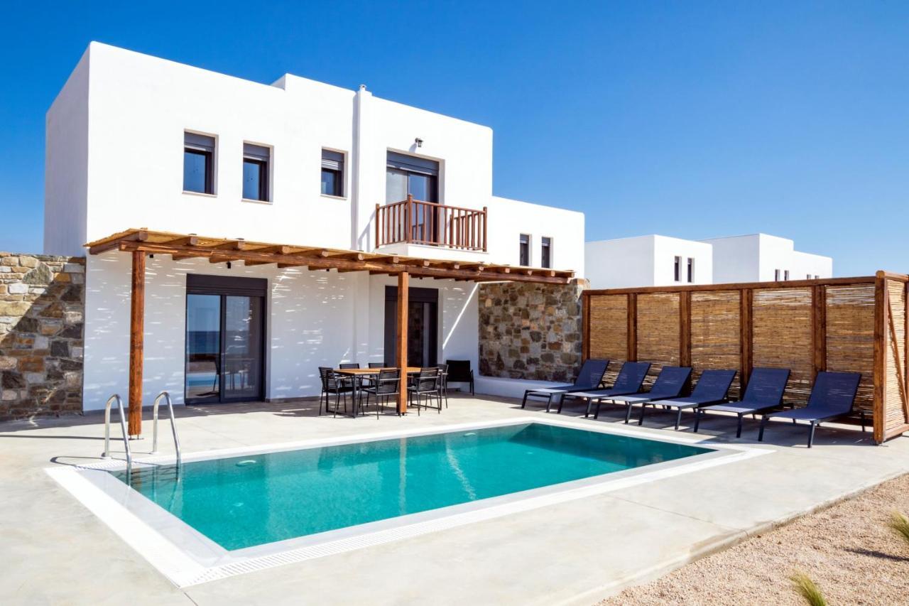 Cato Agro 5, Seafront Villa With Private Pool Afiartis Dış mekan fotoğraf
