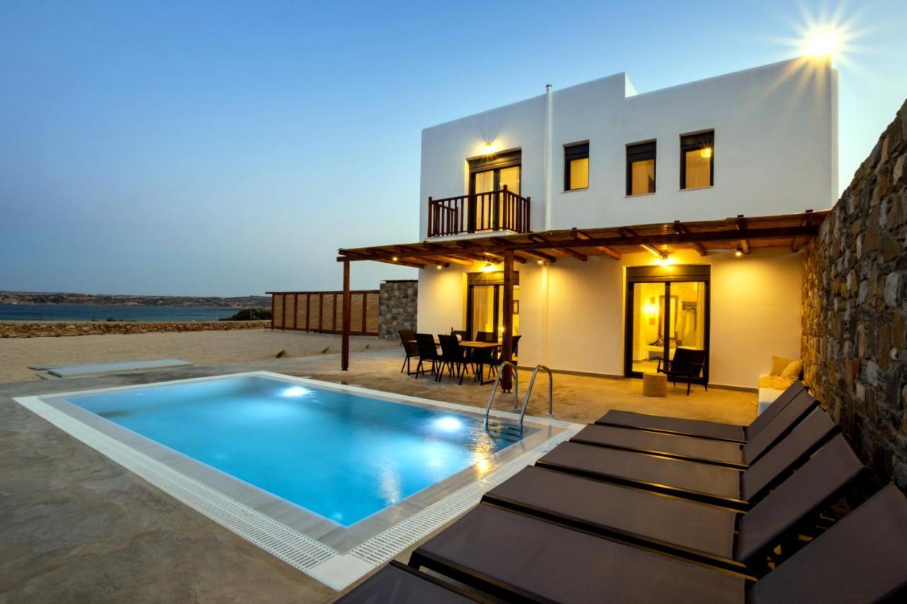 Cato Agro 5, Seafront Villa With Private Pool Afiartis Dış mekan fotoğraf