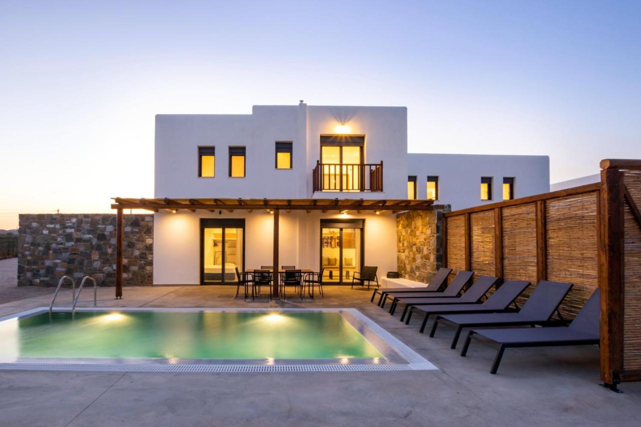 Cato Agro 5, Seafront Villa With Private Pool Afiartis Dış mekan fotoğraf