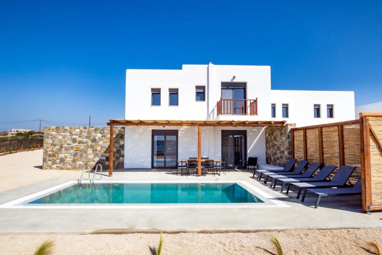 Cato Agro 5, Seafront Villa With Private Pool Afiartis Dış mekan fotoğraf