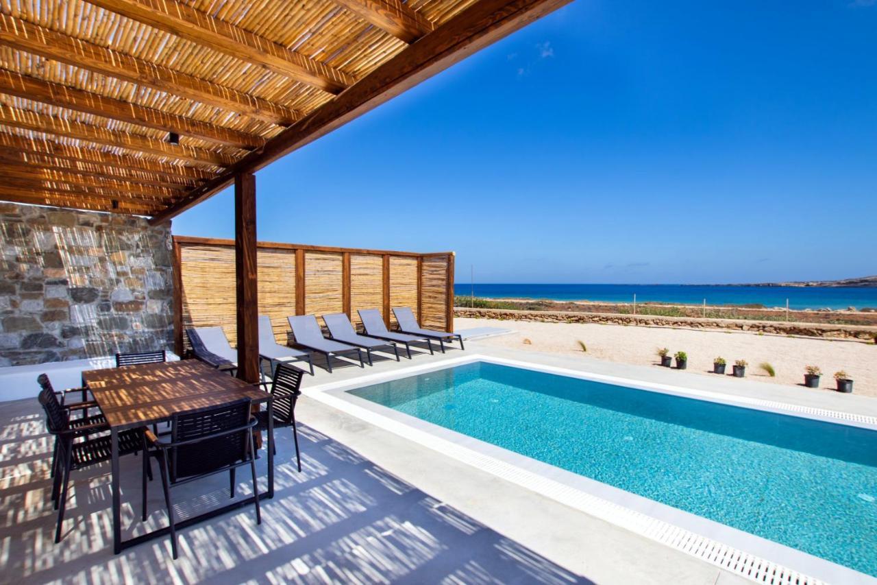 Cato Agro 5, Seafront Villa With Private Pool Afiartis Dış mekan fotoğraf